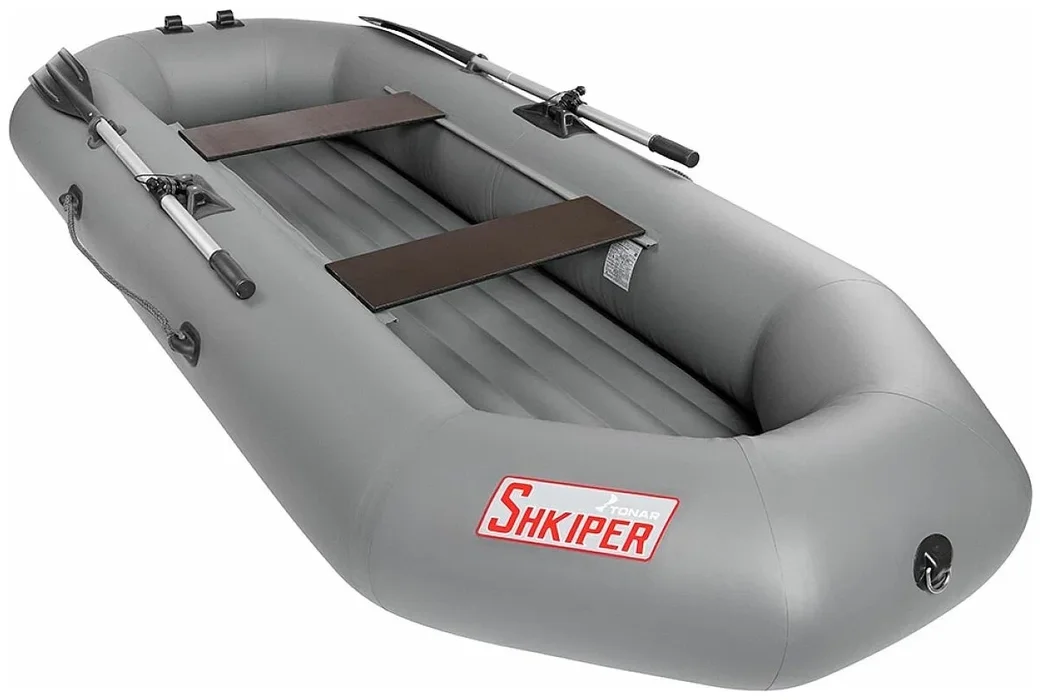 Лодка Шкипер 280нт серый Тонар